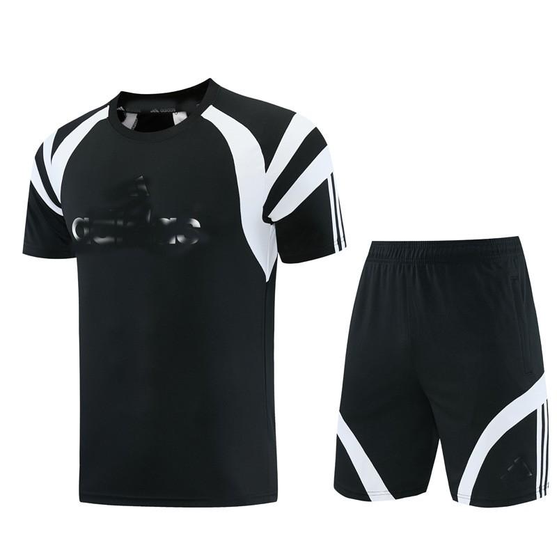 Mens Short Sleeve Tracksuit Running Basketball Soccer Training Workout Sportswear