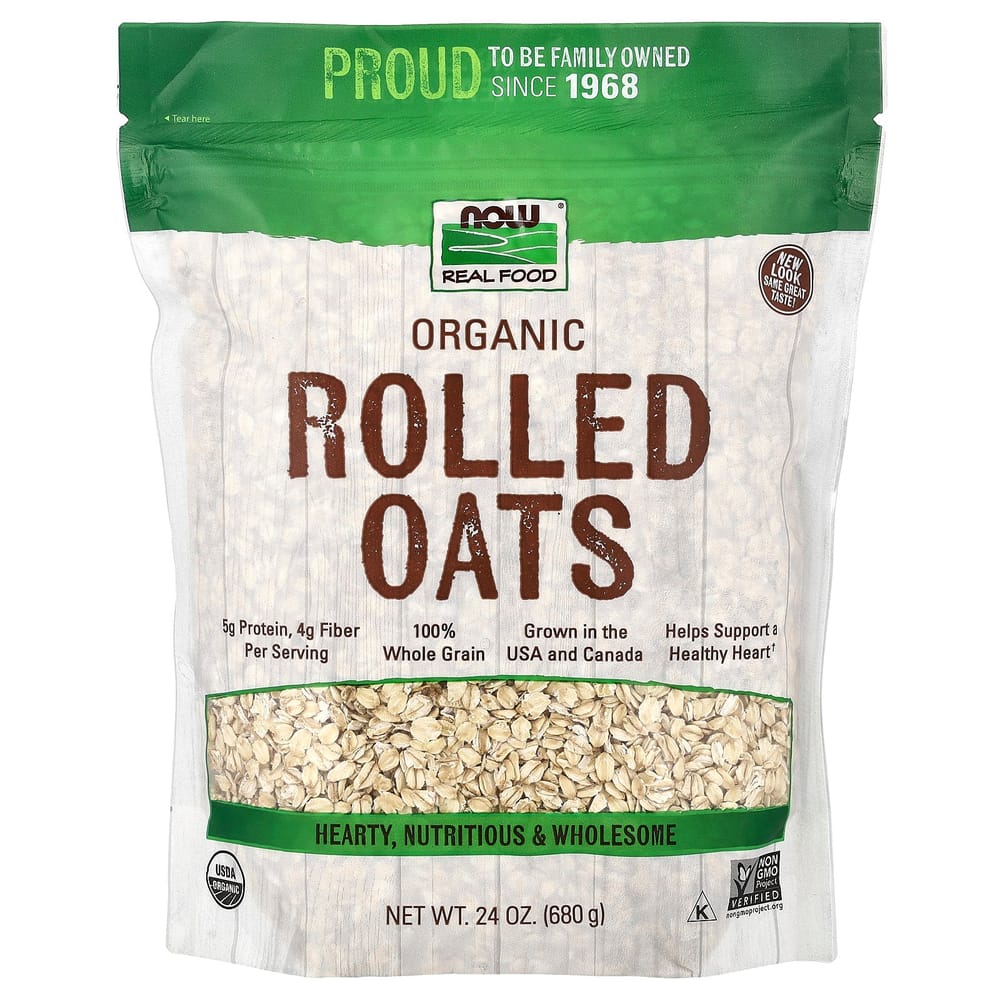 Now Foods Rolled Oats, 680g (24oz)