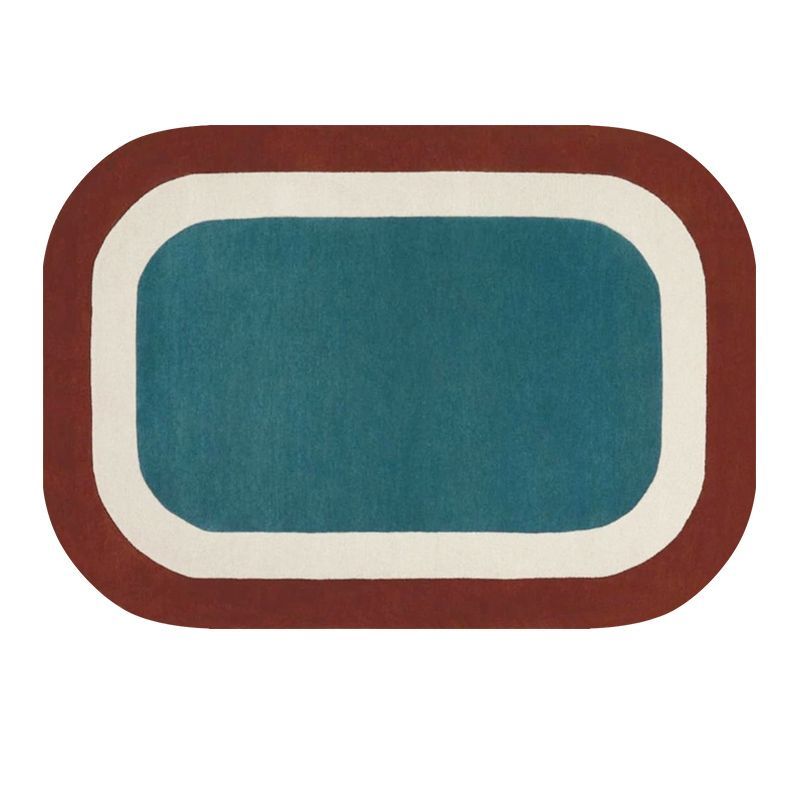 

Современный нерегулярный ковер для гостиной, скандинавский роскошный овальный простой журнальный столик, диван, ковер для прикроватной тумбочки 80 * 120cm