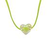 Stylish Heart Pendant Choker Unique Neck Jewelry Eye-Catching Accessory Heart Pendant Necklace Perfect for Any Occasion