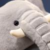 25/40cm Cute Sitting Elephant Plush Toy Lovely Pink Grey Elephant Plushies Stuffed Animal Doll Gifts