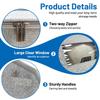 1pc Large Capacity Baseball Cap Storage Box - Space-Saving Easy Access for Closet Bedroom Entryway