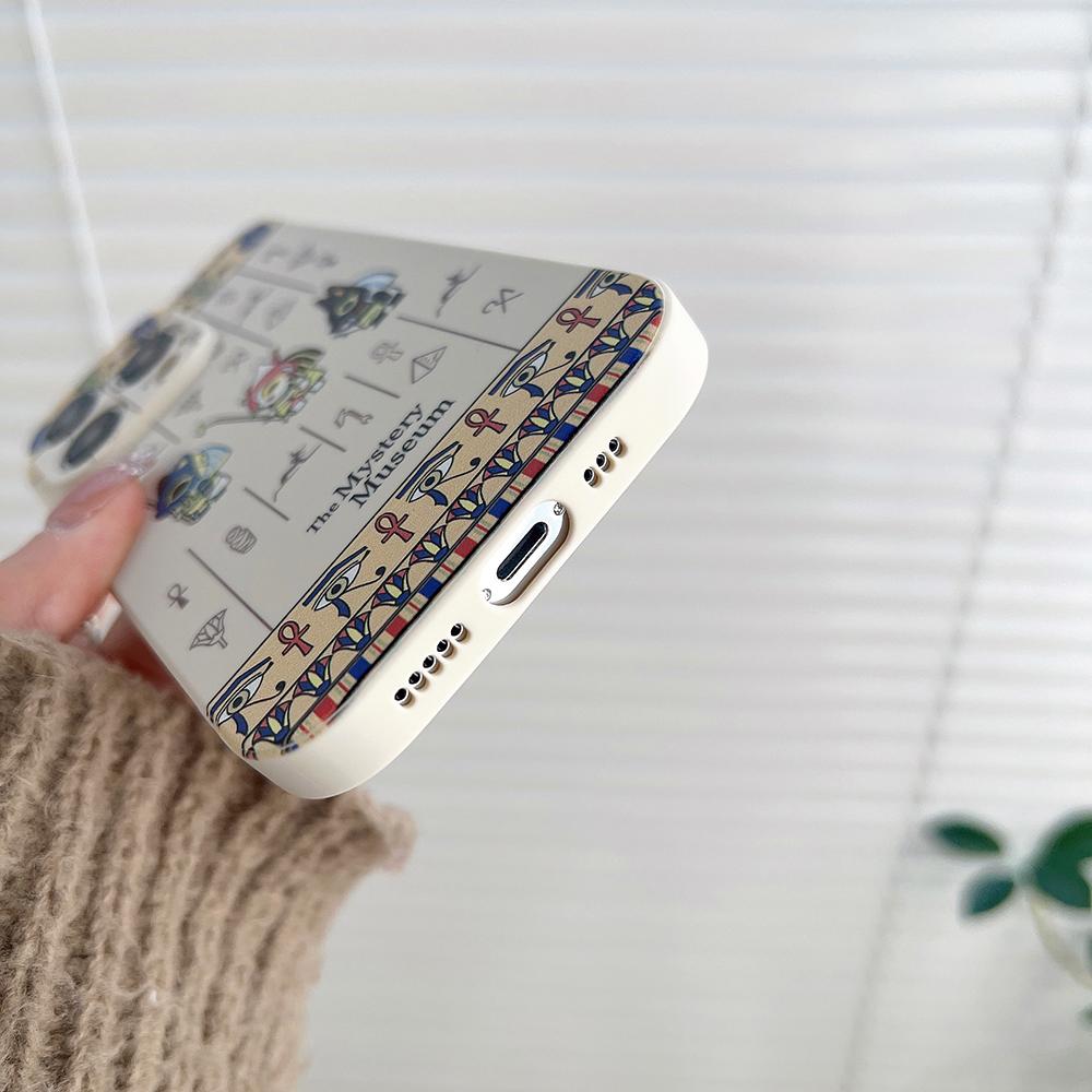 For iPhone 14 Pro Max Stylish Pattern Precise Cutout Phone Case Soft TPU Anti-scratch Cover