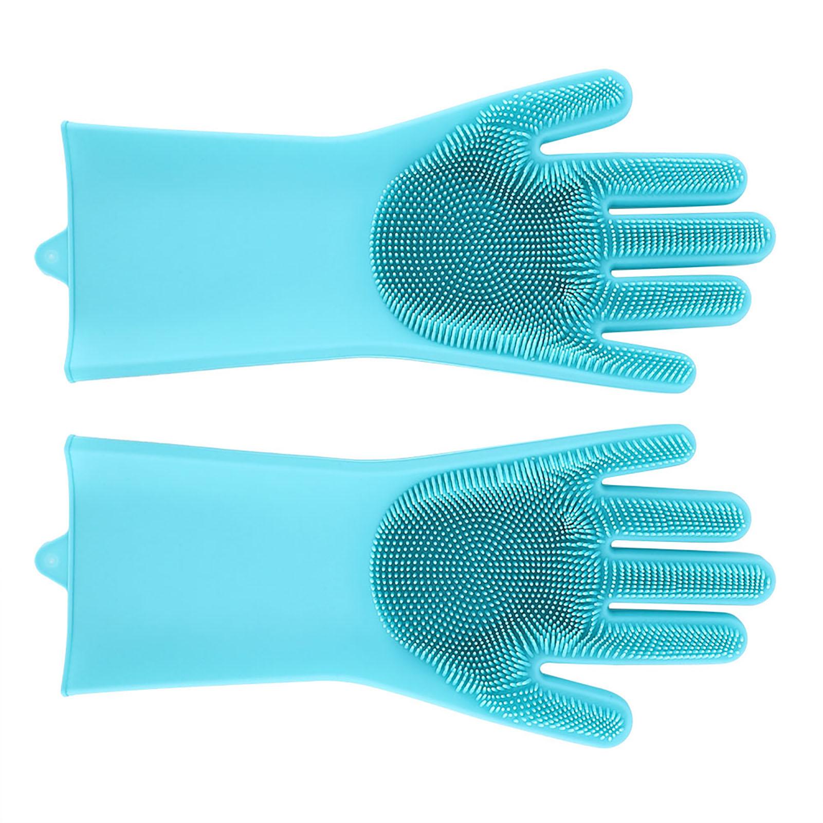 

2Pcs Pet Cat Dog Bathing Massage Shower Gloves Multifunctional Cleaning Brush