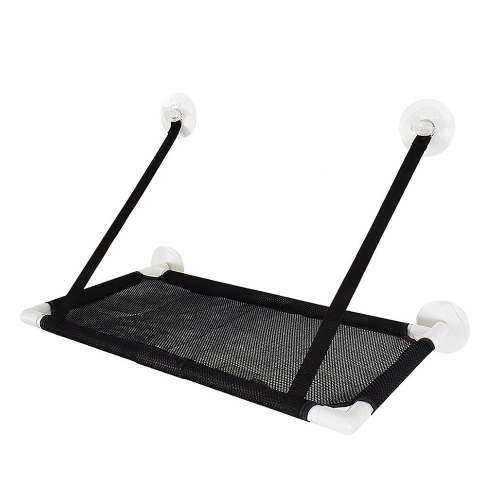 Cat Window Perch Hammock Bed Cooling Breathable Deck Window Suction Cups Seat Cat Shelves Sunbath Hammock Bed for Cat