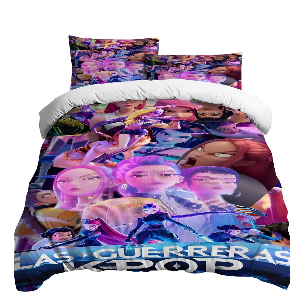 Christmas Decoration Printed Duvet Cover, Ultra Soft Brushed Microfiber Bed Comfort Set