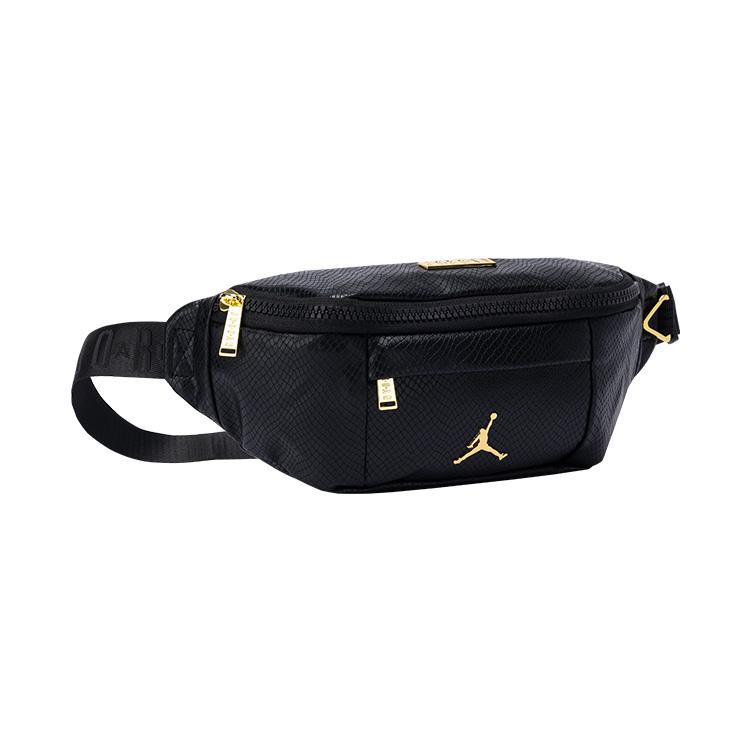 Jordan Polyester Verbundleder Umhängetasche, Sling Bag, Bauchtasche Unisex Schwarz HA5507-013