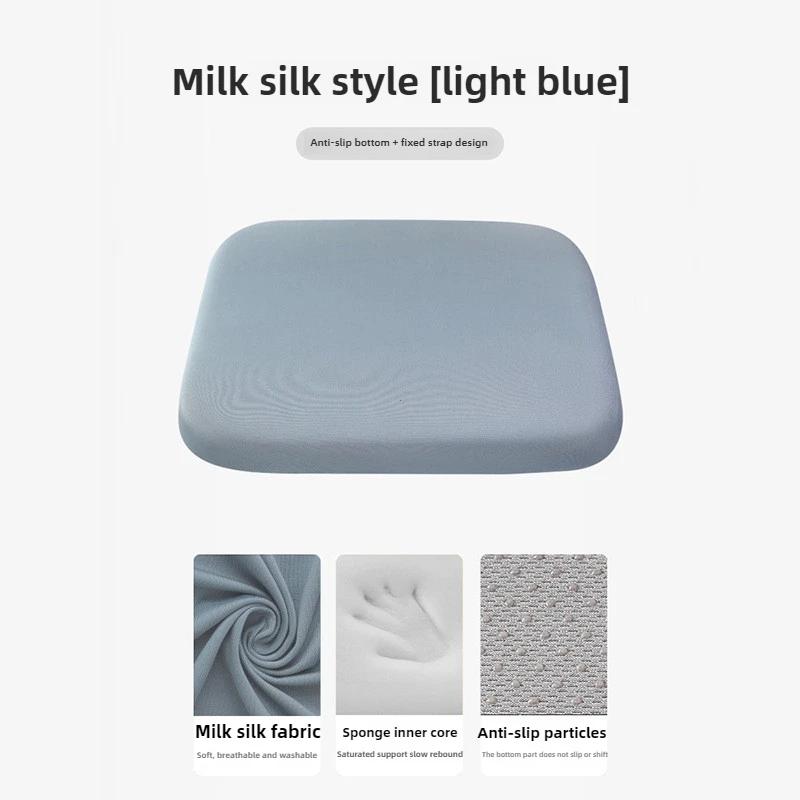 Memory Foam Seat Cushion Slow Rebound Support Ergonomic for Car Office and Student Seat Cushion Prolonged Sitting God Tool