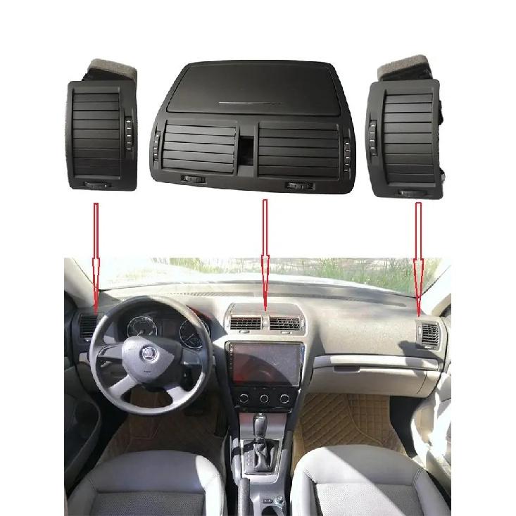 Ruili142 3 Per Skoda Octavia 2004-2013 YETI 2010-2017 Bocchetta di uscita aria condizionata 1ZD819701 1ZD819702 1ZD819203 1ZD820951