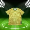 Summer Football Training Top Brazil Special Edition Jesus Black Grey Football Jersey Adult Children Outdoor Men Tshirts 6