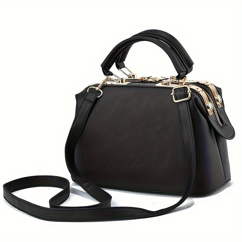 Small Elegant Floral Handbag Fashion Elegant Floral Embroidered Handbag For Women Shoulder Crossbody Bag Polyester Lined With Zipper Closure