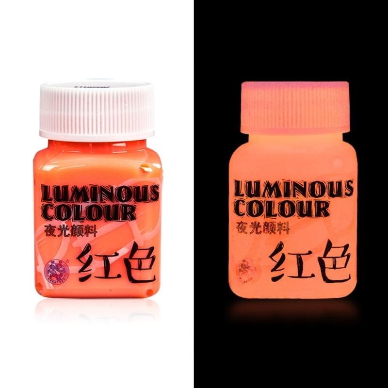 Glow in the Dark Paint,Acrylic Paint for Decorations,Art Painting Rich Pigments