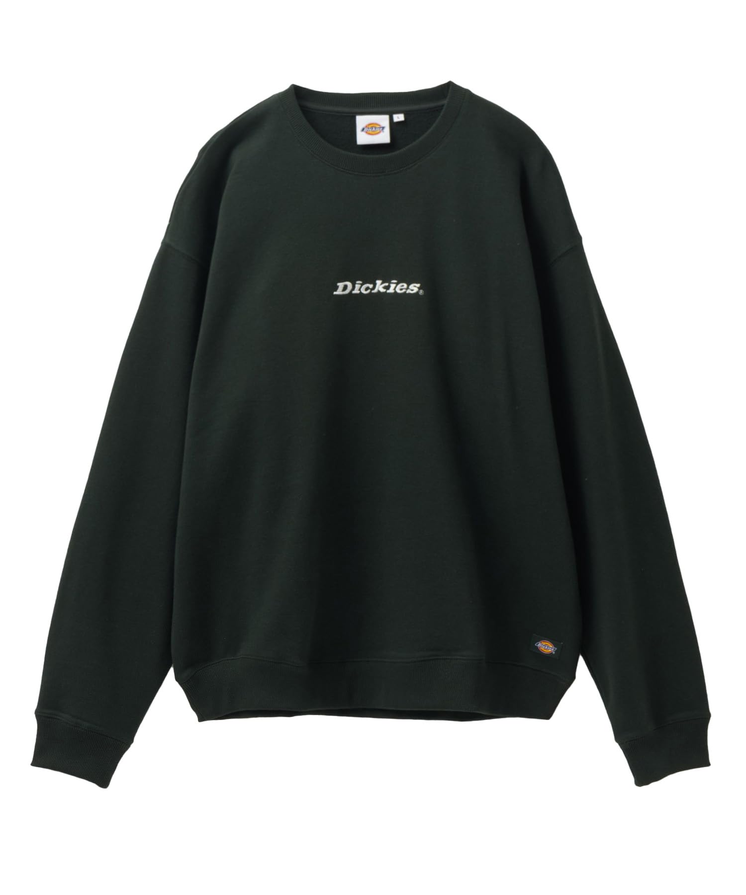 

Мужской флисовый пуловер Dickies, с круглым вырезом, темно-зеленый, размер L