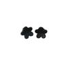 Black Mini Claw Hair Clips for Bangs and Stray Hair
