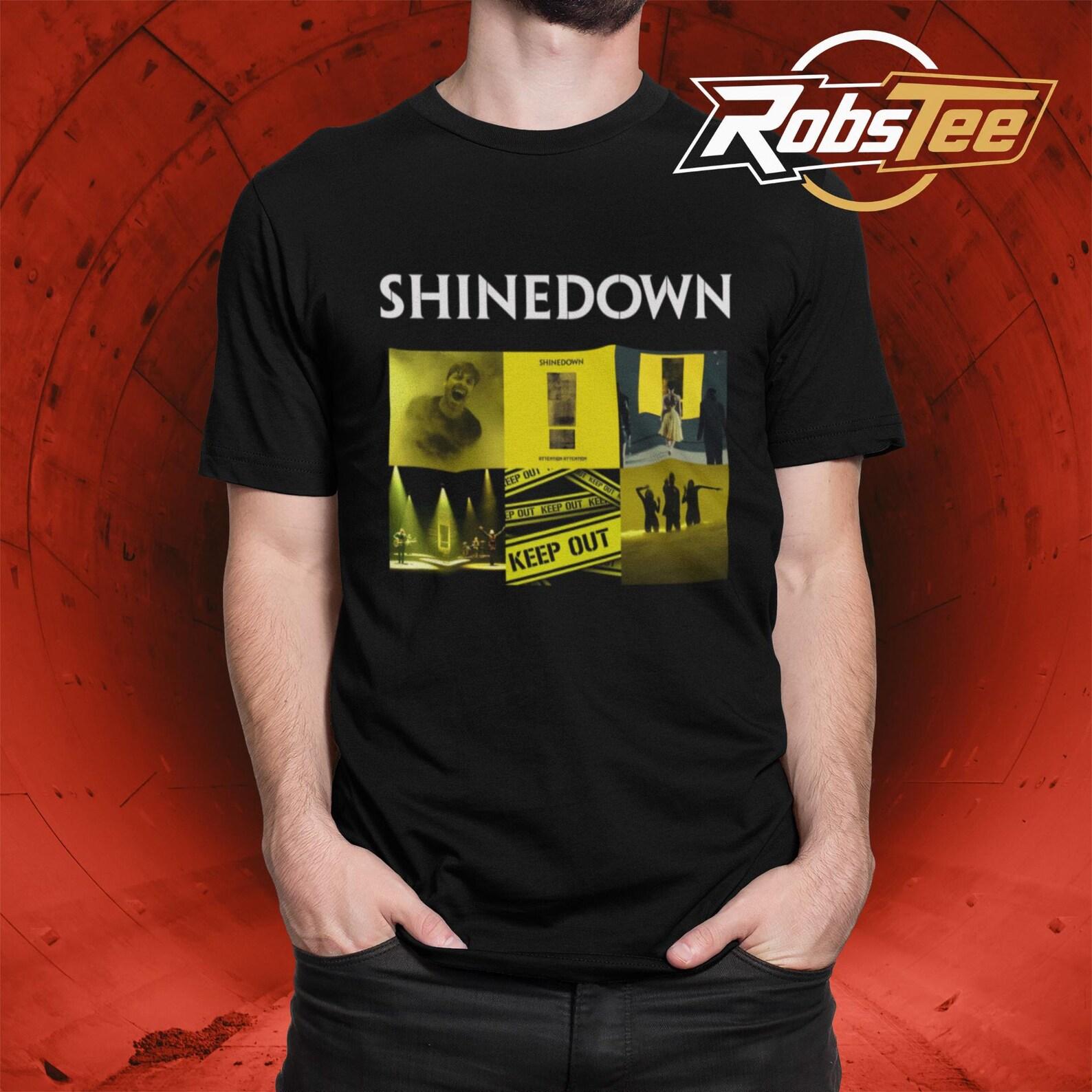 Shinedown T-Shirt - Second Chance - Shinedown Merch - Unisex Rock Tee - Gift for Rock Lovers - Premium Music Apparel - Rock Merch 4XL