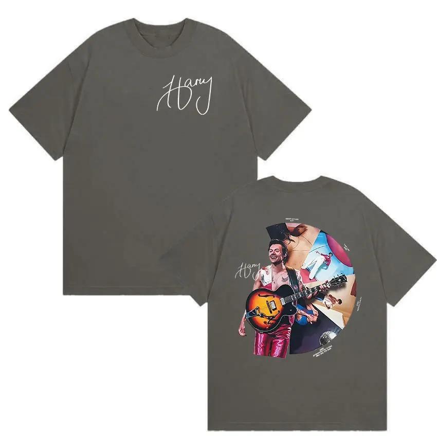 Casual Cotton Tshirt Streetwear Rapper Harry Styles Album 2026 Graphic T Shirt Unisex Hip Hop Retro Fashion Short Sleeve Tshirt