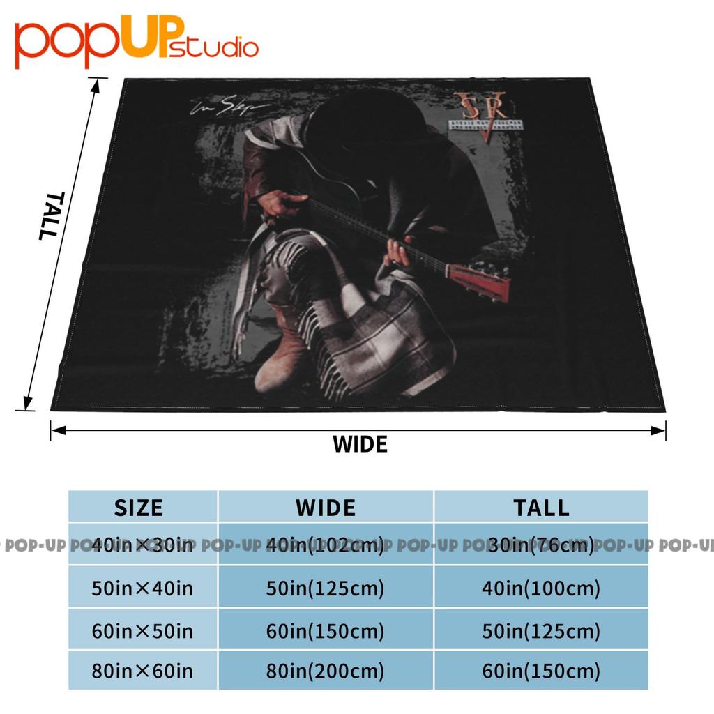 Stevie Ray Vaughan In Step Rock Band Coffee Ultra-Soft Blanket Quilt Winter Sofa Cover Bed Covers
