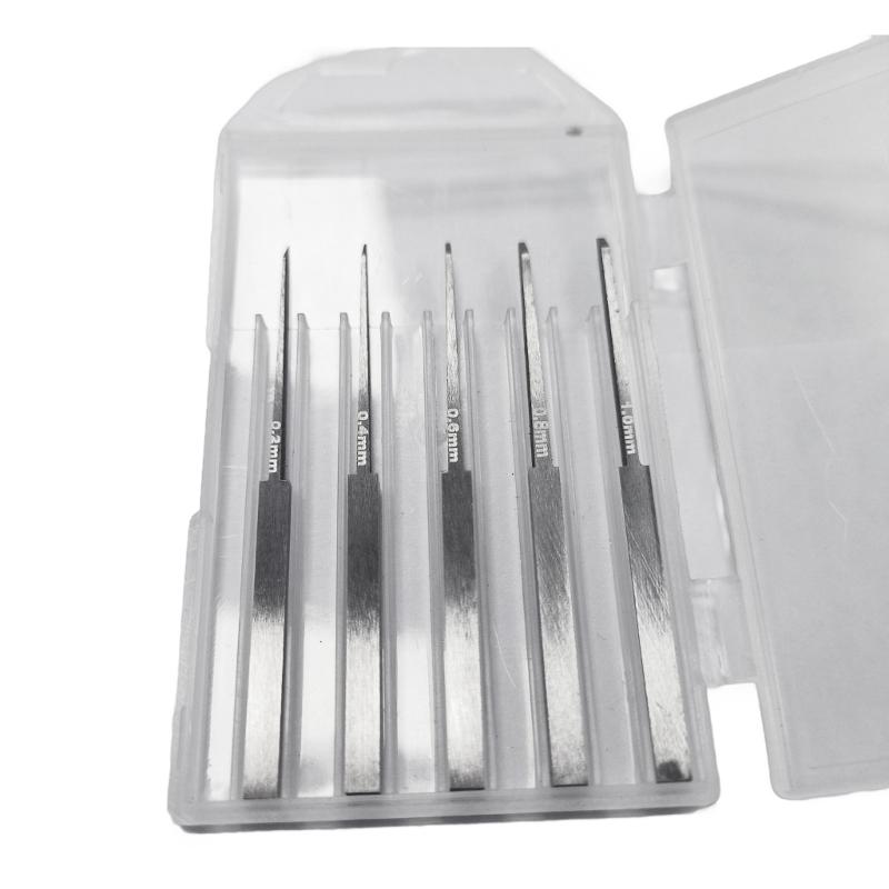 Model Panel Line Scriber ResinCarved Scriber Line Cutting Tool Model Chisels with 0.1-2.0mm for Carving Cutting