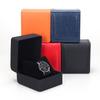 Custom Logo PU Round Corner Watch Gift Box: Single Wristwatch Jewelry Packaging