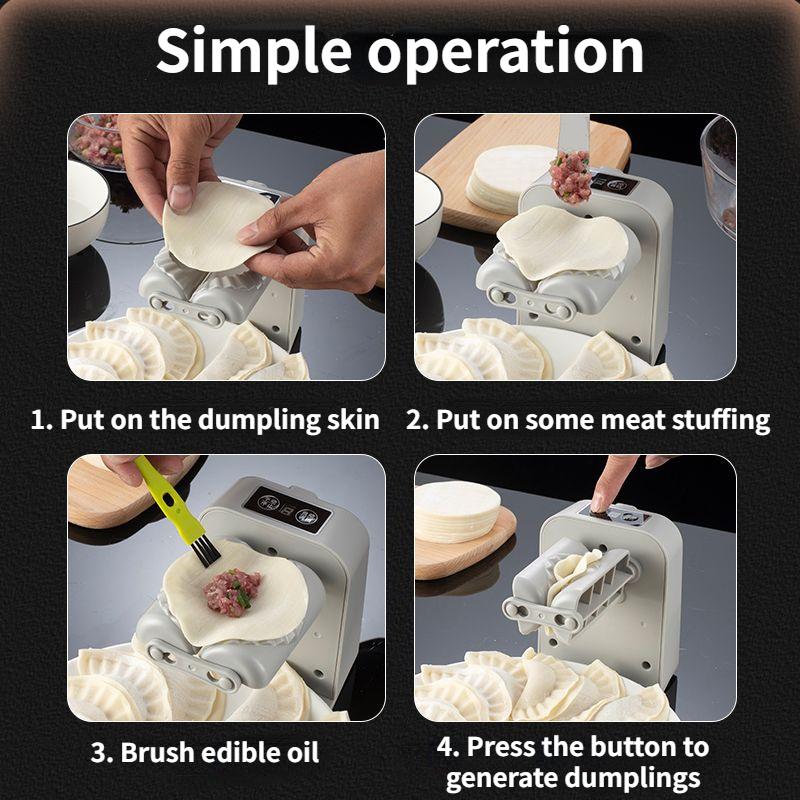 Automatic Electric Dumpling Maker Machine Dumpling Mould Pressing Dumpling Skin Mould Automatic Accessories Kitchen Tool XYZ