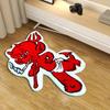 Irregular Creative Abstract Demon Shape Carpet Bedroom By the Bed Comfort Foot Mat Living Room Sofa Floor Mat