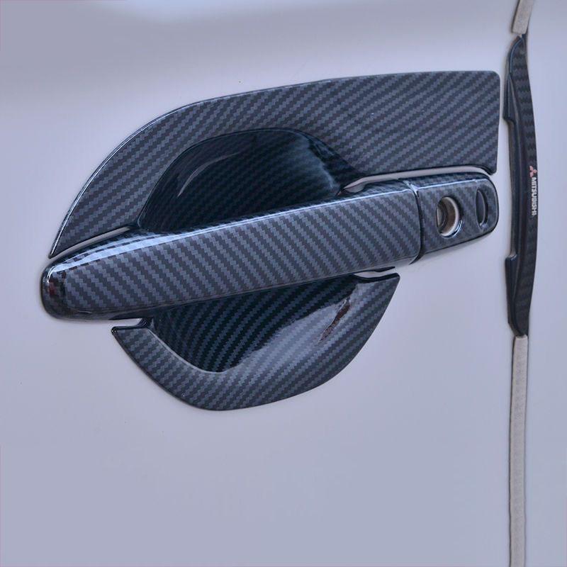 Car Door Handle Bowl Trim Cover Protect for Mitsubishi Outlander 2013 2014 2015 2016 2017 2018 2019 2020