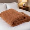 Nordische Woll-Sofa-Decke - Herbst/Winter Gemütlich Gestrickt für Klimaanlage, Weihnachten, Autonickerchen und Kissen