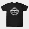 Men Black Print T-shirt Vampire Bar No-Cut Transfer Paper Print Cotton Tshirt