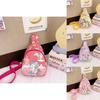 Unicorn Childrens Cartoon Nylon Crossbody Bag With Lightweight Storage For Kindergarten Kids