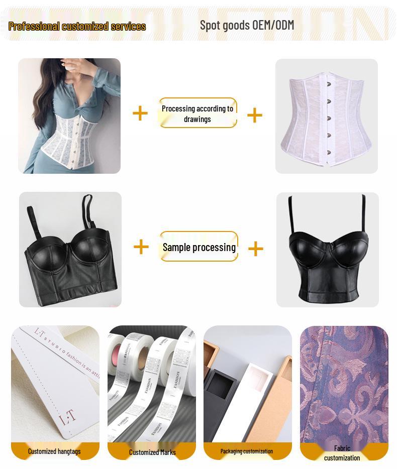European & American Court Corset Shaping Vest: Women's Wedding Waist Cincher Functional Shapewear