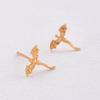 Dragon Statement Earrings Modern Ear Jewelry Woman Earring Stylish Studs Earring Copper Texture for Various Occasion