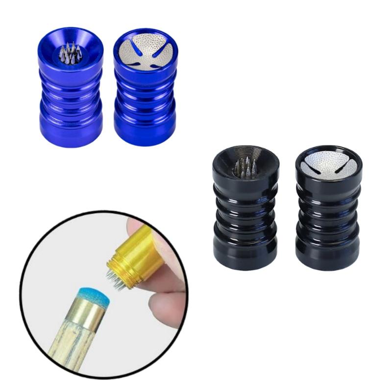 1Pcs Multi Functional Shaper Tapper 2In1 Billiard Cue Tip Tool Aluminum Alloy Blue Gold Red Black Perfect Cue Performance