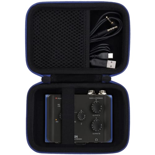 co2CREA Storage Case Compatible with Zoom AMS-24/AMS-44 Audio Interfaces (Case Only)