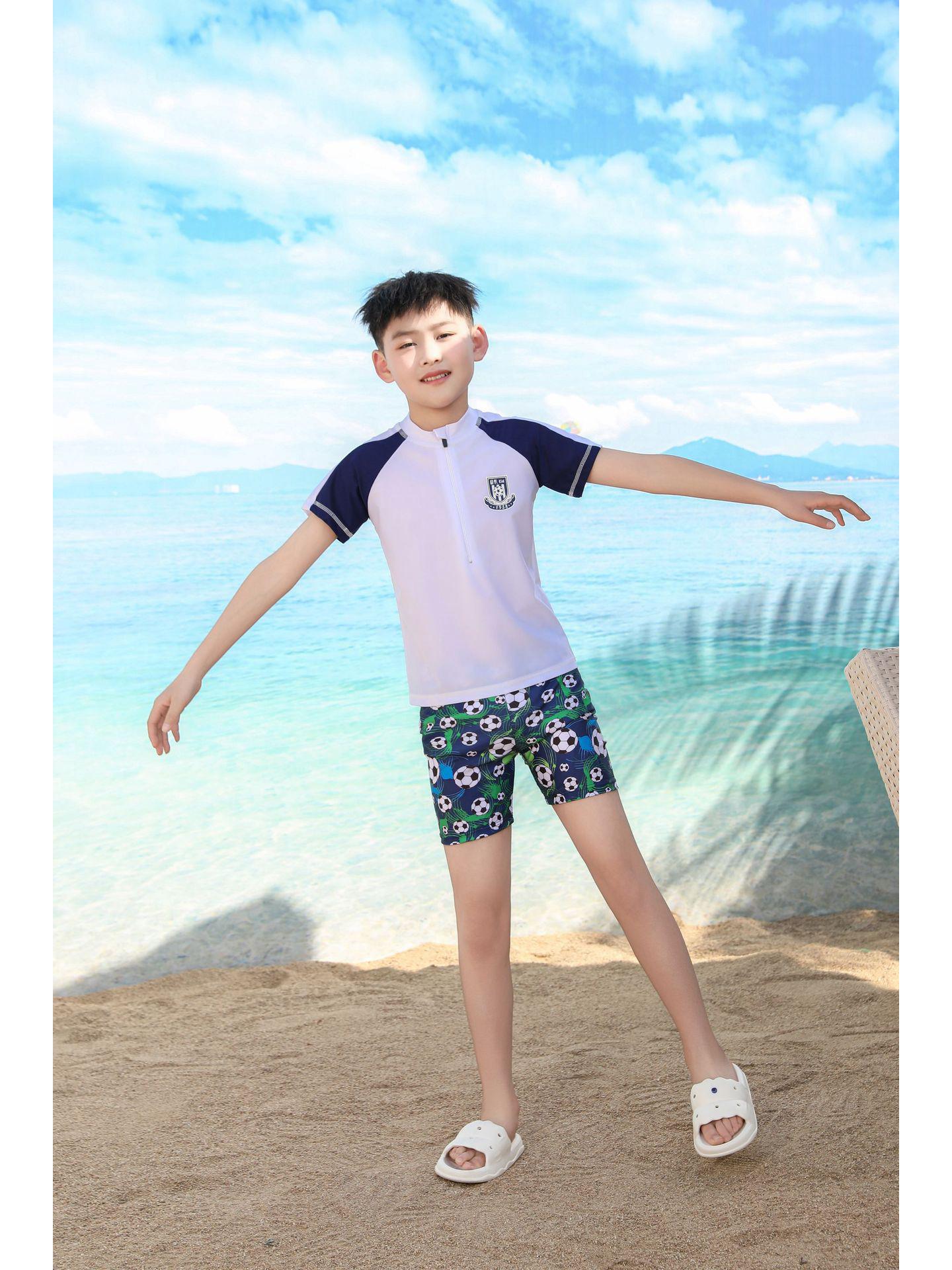 

Подростковый купальник плюс-сайз из двух частей для детей - Средний и Большой, Яркий купальник с плавками для горячих источников XL (Height 125-135 cm, Weight 55-65 kg)