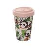 Mug de voyage - EDEN - Panda Tropical - 400 ml - Sans BPA - Compatible lave-vaisselle