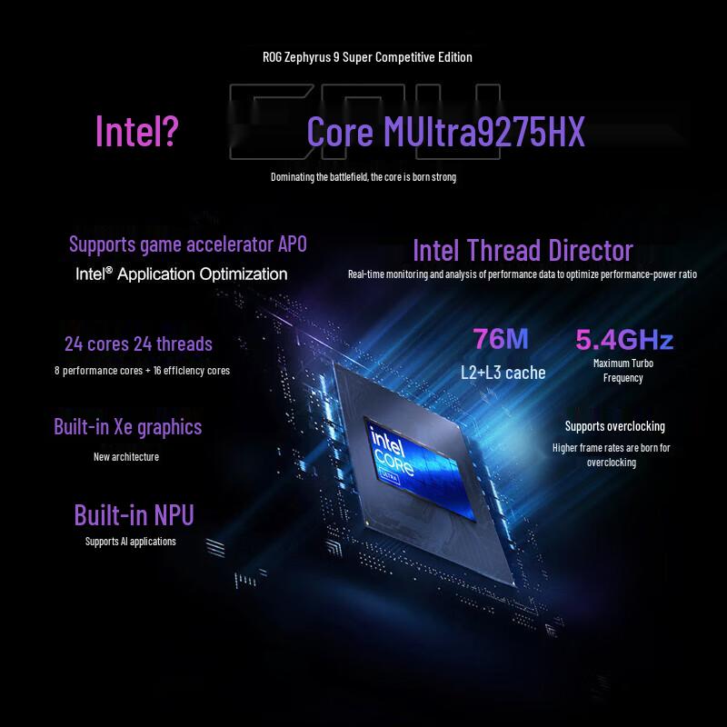 ROG Strix Scar 9 Ultimate 16-inch Gaming Laptop (CN version)