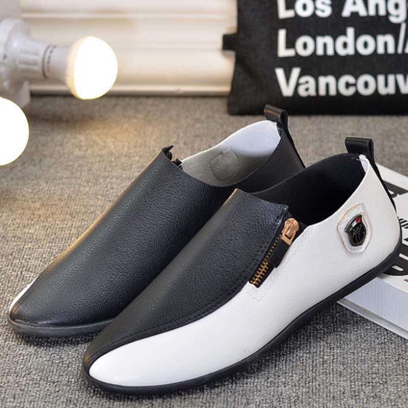 Peas Shoes Pantofi Tide pentru bărbați A Pedal Lazy Leisure Pantofi pentru bărbați