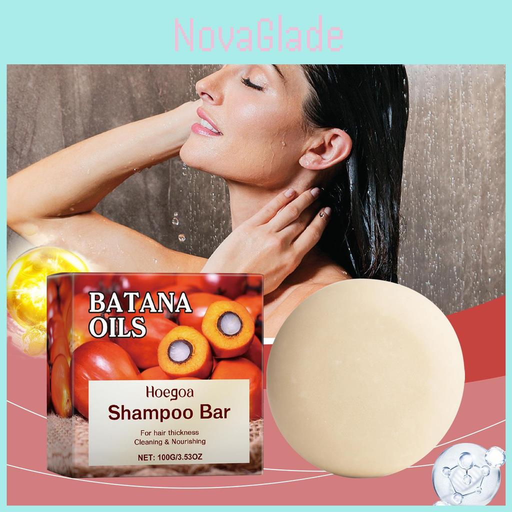 Hoegoa Solid Shampoo Bar For Nourishing Hair Care And Scalp Cleansing 100g