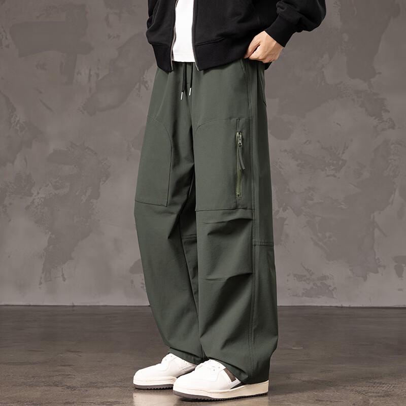 MianZhi Men's Outdoor Windproof Casual Cargo Pants