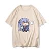 Azur Lane Essex Men Clothing Oversized Printed T-shirt Summer Casual Tops Short Sleeve Basic Tees Pullover Polyester Originality