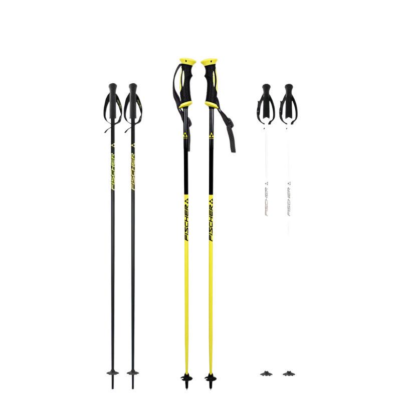 Lightweight Alpine Ski Poles - Aluminum-Magnesium Alloy, 100-1