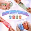 1-6 Pcs - Random Color Soft Bunny Stress Ball Relief Toy Adult Fidget Toy Stress Ball Basket Party Decoration Gift For Adults