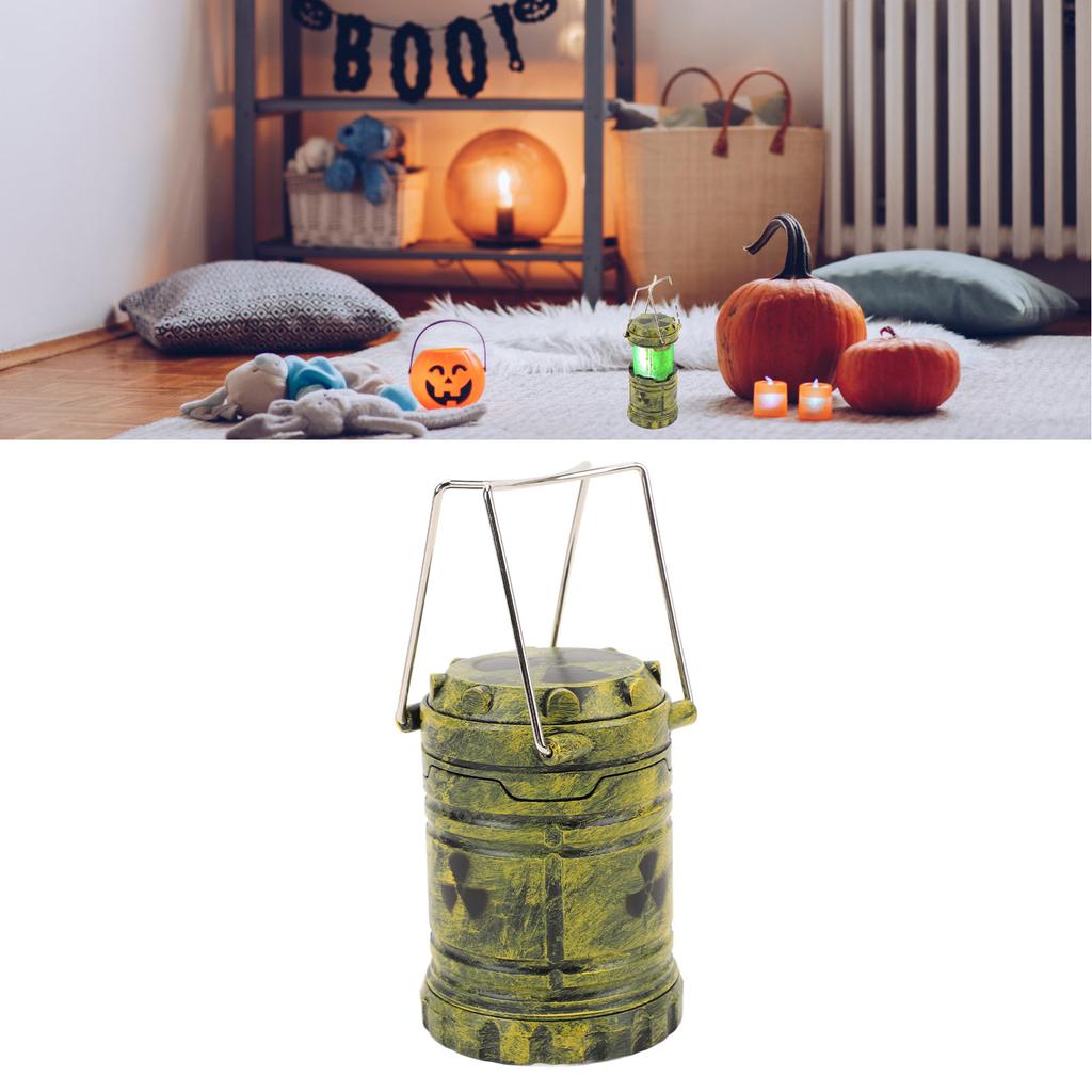 Miniature Nuclear Reactor Lantern Portable Camping Lantern Spooky Decorative Lamp for Outdoor Home R