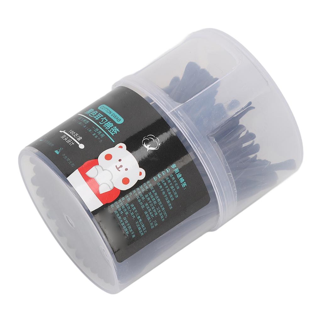 100pcs 2 In 1 Cotton Swabs Soft Ear Scoop Cotton Buds for Home Makeup Infant Clean