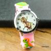 Cute 3D Dinosaur Waterproof Kids' Quartz Watch – Korean Style T-Rex Wristwatch for Kindergarten Boys
