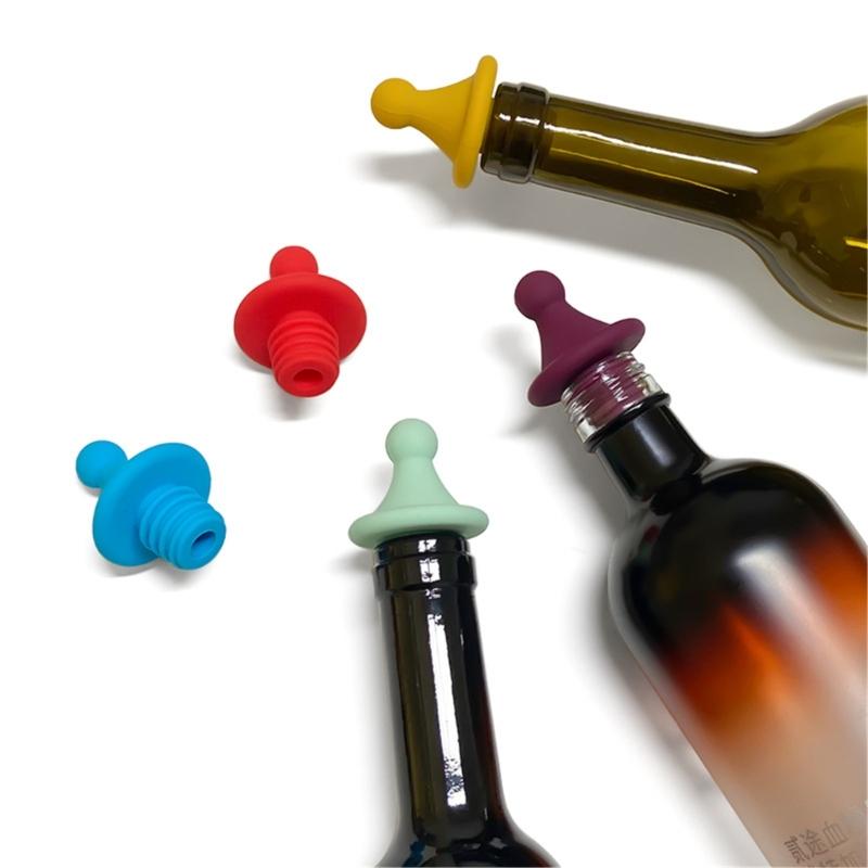 Premium Silicone Wine Savers Caps Wine Corks Ensures Original Taste With Strong Seal Suitable For Restaurants And Bar