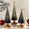 3pcs Table Christmas Tree Decorations Christmas Ornament Artificial Resin Star Topper Tree Figurine for Home Room Winter decors