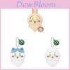 Cartoon Bear Plush Keychain With Pp Cotton Filling For Kids And Collectors