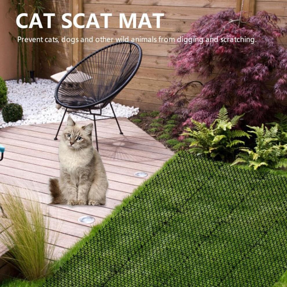 Kotfangmatte für Katzen mit wetterfesten Stacheln, ideal für den Innen- und Außenbereich, Schutz von