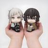 10cm Bungou Stray Dogs Anime Figure Look Up Nakajima Atsushi Action Version Dazai Osamu Figurine Collection Model Toys Q Poseable Articulated Scale